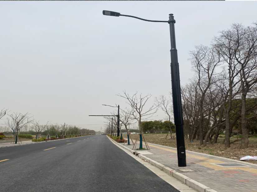 下陆区上海综合杆 太阳能路灯工程